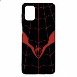 Чохол для Samsung M51 Black spider man costume - PrintSalon
