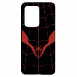 Чохол для Samsung S20 Ultra Black spider man costume - PrintSalon