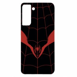 Чохол для Samsung S21 Black spider man costume