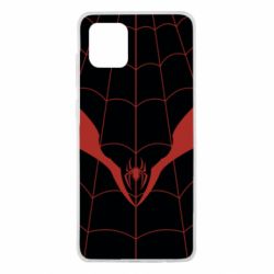 Чохол для Samsung Note 10 Lite Black spider man costume - PrintSalon