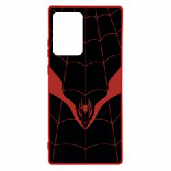 Чохол для Samsung Note 20 Ultra Black spider man costume - PrintSalon
