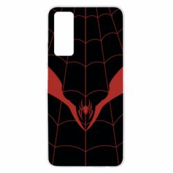 Чохол для Huawei P Smart 2021 Black spider man costume - PrintSalon