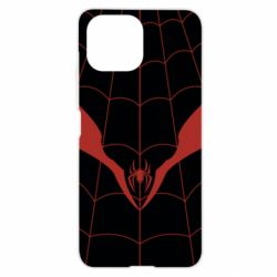 Чохол для Xiaomi Mi11 Lite Black spider man costume - PrintSalon