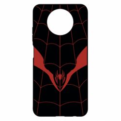 Чохол для Xiaomi Redmi Note 9 5G/Redmi Note 9T Black spider man costume - PrintSalon