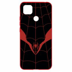 Чохол для Xiaomi Redmi 9c Black spider man costume - PrintSalon