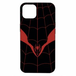 Чохол для iPhone 14 Black spider man costume - PrintSalon