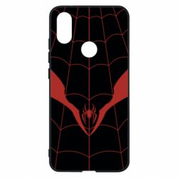 Чохол для Xiaomi Mi A2 Black spider man costume - PrintSalon