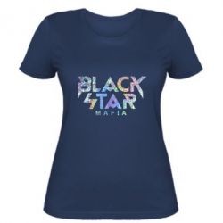 Женская футболка Black Star Mafia Голограмма - PrintSalon