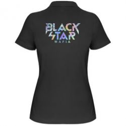 Женское поло Black Star Mafia Голограмма
