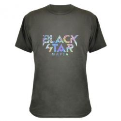 Камуфляжная футболка Black Star Mafia Голограмма - PrintSalon