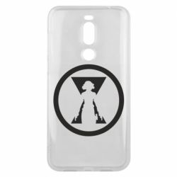 Чохол для Meizu X8 Black Widow logo