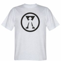 Мужская футболка Stedman Black Widow logo - PrintSalon