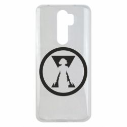 Чохол для Xiaomi Redmi Note 8 Pro Black Widow logo