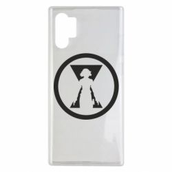 Чохол для Samsung Note 10 Plus Black Widow logo