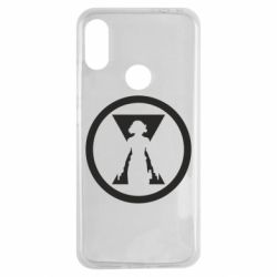 Чехол для Xiaomi Redmi Note 7 Black Widow logo - PrintSalon