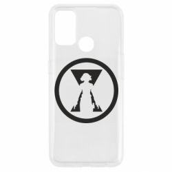 Чехол для Oppo A53/A32/A33 Black Widow logo