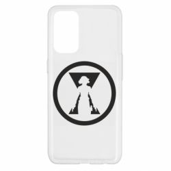 Чехол для Oppo Reno 5 4G Black Widow logo - PrintSalon