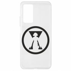 Чехол для Xiaomi Mi 10T/10T Pro Black Widow logo - PrintSalon