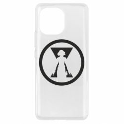 Чехол для Xiaomi Mi11 Black Widow logo - PrintSalon