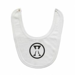 Слюнявчик  Black Widow logo - PrintSalon