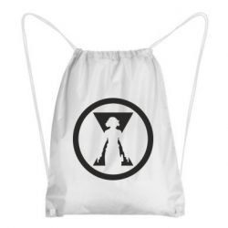 Рюкзак-мешок Black Widow logo - PrintSalon