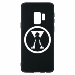 Чехол для Samsung S9 Black Widow logo - PrintSalon