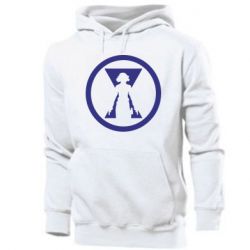 Мужское худи Black Widow logo - PrintSalon