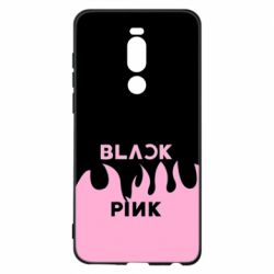 Чехол для Meizu Note 8 Blackpink pink fire - PrintSalon