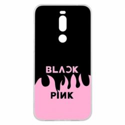 Чехол для Meizu X8 Blackpink pink fire - PrintSalon