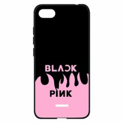 Чехол для Xiaomi Redmi 6A Blackpink pink fire - PrintSalon