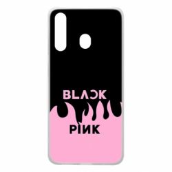 Чехол для Samsung A60 Blackpink pink fire - PrintSalon