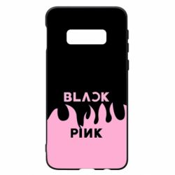 Чехол для Samsung S10e Blackpink pink fire - PrintSalon