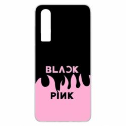 Чехол для Huawei P30 Blackpink pink fire - PrintSalon