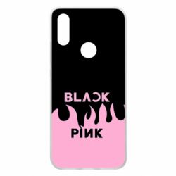 Чехол для Xiaomi Redmi 7 Blackpink pink fire - PrintSalon