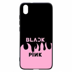 Чехол для Xiaomi Redmi 7A Blackpink pink fire - PrintSalon