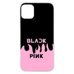 Чехол для iPhone 11 Pro Blackpink pink fire - PrintSalon