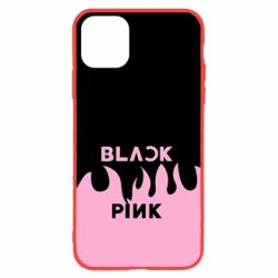 Чехол для iPhone 11 Pro Max Blackpink pink fire - PrintSalon