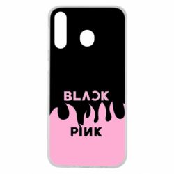 Чехол для Samsung M30 Blackpink pink fire - PrintSalon
