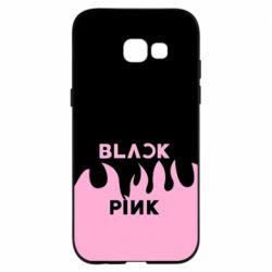 Чехол для Samsung A5 2017 Blackpink pink fire - PrintSalon