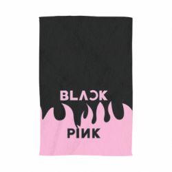 Полотенце с принтом Blackpink pink fire - PrintSalon