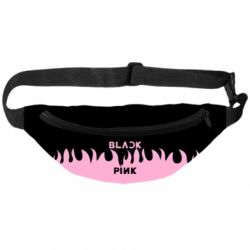 3D-сумки на пояс Blackpink pink fire - PrintSalon