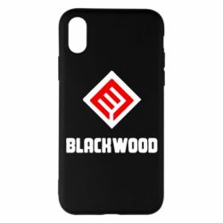 Чехол для iPhone X/Xs Blackwood Warface - PrintSalon