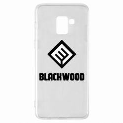 Чехол для Samsung A8+ 2018 Blackwood Warface - PrintSalon