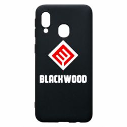 Чехол для Samsung A40 Blackwood Warface - PrintSalon