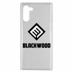 Чехол для Samsung Note 10 Blackwood Warface - PrintSalon