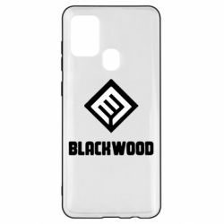 Чехол для Samsung A21s Blackwood Warface - PrintSalon