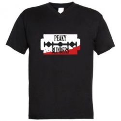 Чоловіча футболка з V-подібним вирізом Blade, Peaky Blinders - PrintSalon