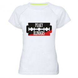 Жіноча футболка для спорту Blade, Peaky Blinders - PrintSalon