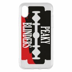 Чохол для iPhone X/Xs Blade, Peaky Blinders - PrintSalon