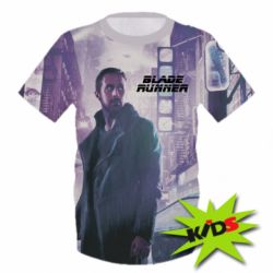 Дитяча 3D футболка Blade Runner 2049 Gosling - PrintSalon